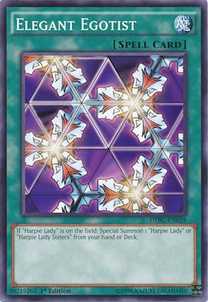 Elegant Egotist (DPBC-EN039) - Duelist Pack: Battle City 1st Edition Duelist Pack: Battle City Yugioh Single Squirtle Squad Card Shop.