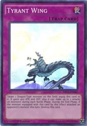 Tyrant Wing (DRL2-EN007) - Dragons of Legend 2 1st Edition Dragons of Legend 2 Yugioh Single Squirtle Squad Card Shop.