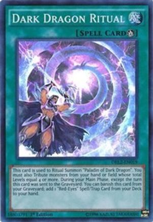 Dark Dragon Ritual (DRL2-EN019) - Dragons of Legend 2 1st Edition Dragons of Legend 2 Yugioh Single Squirtle Squad Card Shop.