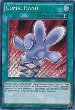 Comic Hand (DRL2-EN026) - Dragons of Legend 2 1st Edition Dragons of Legend 2 Yugioh Single Squirtle Squad Card Shop.