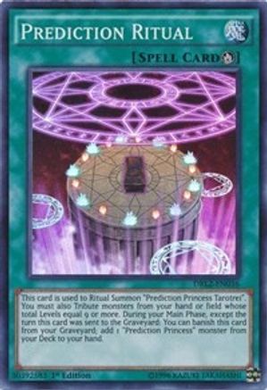 Prediction Ritual (DRL2-EN036) - Dragons of Legend 2 1st Edition Dragons of Legend 2 Yugioh Single Squirtle Squad Card Shop.