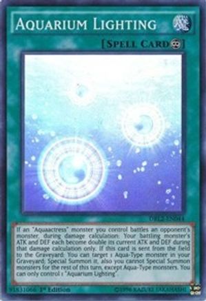 Aquarium Lighting (DRL2-EN044) - Dragons of Legend 2 1st Edition Dragons of Legend 2 Yugioh Single Squirtle Squad Card Shop.