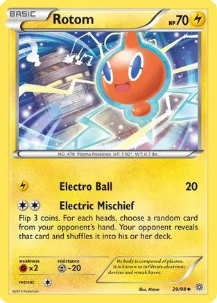 Rotom 029 - Reverse Holofoil XY Ancient Origins - Uncommon
