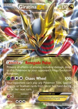 XY - Ancient Origins - Giratina EX 57/98