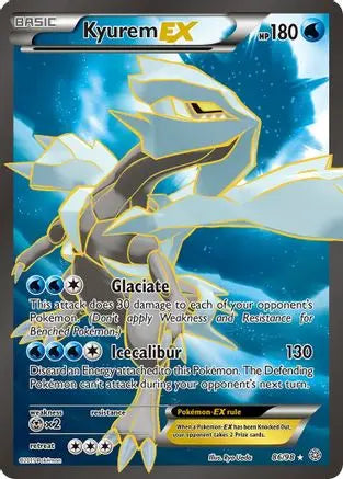 XY - Ancient Origins - Kyurem EX 86/98