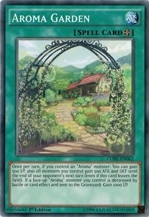 Aroma Garden (CORE-EN062) - Clash of Rebellions 1st Edition Clash of Rebellions Yugioh Single Squirtle Squad Card Shop.