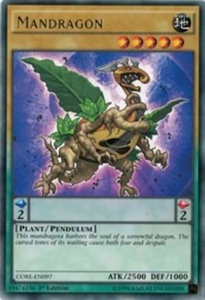Mandragon (CORE-EN097) - Clash of Rebellions 1st Edition Clash of Rebellions Yugioh Single Squirtle Squad Card Shop.