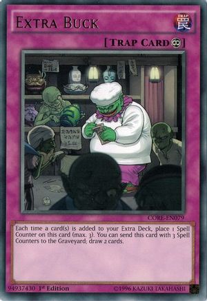 Extra Buck (CORE-EN079) - Clash of Rebellions 1st Edition Clash of Rebellions Yugioh Single Squirtle Squad Card Shop.