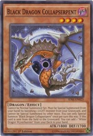 Black Dragon Collapserpent (SDSE-EN023) - Structure Deck: Synchron Extreme 1st Edition Structure Deck: Synchron Extreme Yugioh Single Squirtle Squad Card Shop.
