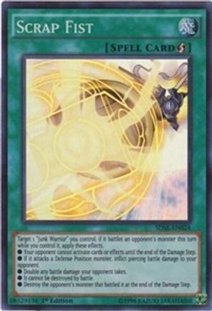 Scrap Fist (SDSE-EN024) - Structure Deck: Synchron Extreme 1st Edition Structure Deck: Synchron Extreme Yugioh Single Squirtle Squad Card Shop.