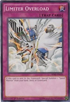 Limiter Overload (SDSE-EN036) - Structure Deck: Synchron Extreme 1st Edition Structure Deck: Synchron Extreme Yugioh Single Squirtle Squad Card Shop.