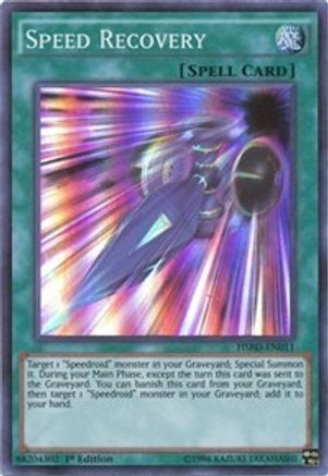 Speed Recovery (HSRD-EN011) - High-Speed Riders 1st Edition High-Speed Riders Yugioh Single Squirtle Squad Card Shop.