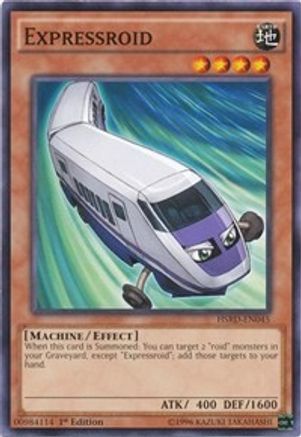 Expressroid (HSRD-EN045) - High-Speed Riders 1st Edition High-Speed Riders Yugioh Single Squirtle Squad Card Shop.