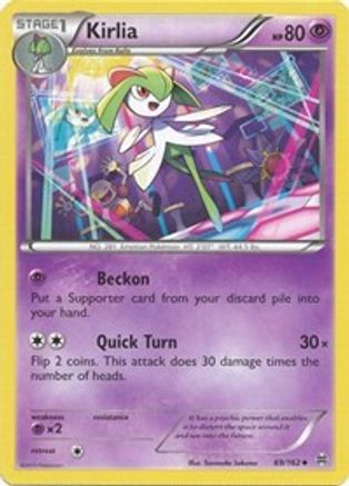 Kirlia 069 XY BREAKthrough - Uncommon XY - BREAKthrough Pokemon Single Squirtle Squad Card Shop.