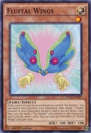 Fluffal Wings (DOCS-EN009) - Dimension of Chaos 1st Edition Dimension of Chaos Yugioh Single Squirtle Squad Card Shop.