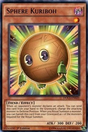 Sphere Kuriboh (DOCS-EN020) - Dimension of Chaos Unlimited Dimension of Chaos Yugioh Single Squirtle Squad Card Shop.