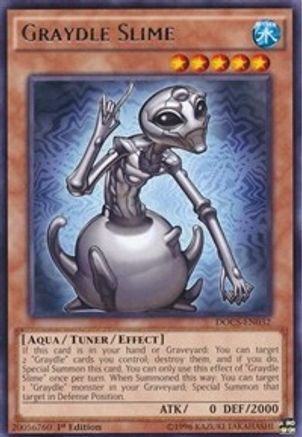 Graydle Slime (DOCS-EN032) - Dimension of Chaos Unlimited Dimension of Chaos Yugioh Single Squirtle Squad Card Shop.