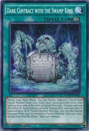 Dark Contract with the Swamp King (DOCS-EN094) - Dimension of Chaos Unlimited Dimension of Chaos Yugioh Single Squirtle Squad Card Shop.