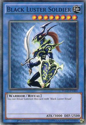 Black Luster Soldier (YGLD-ENA01) - King of Games: Yugi's Legendary Decks Unlimited King of Games: Yugi's Legendary Decks Yugioh Single Squirtle Squad Card Shop.