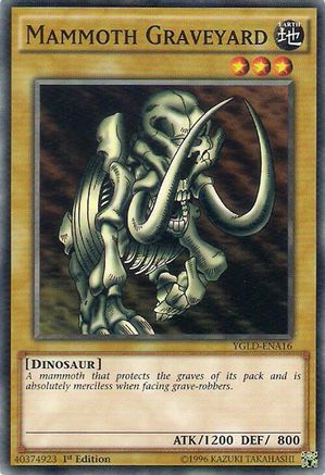 Mammoth Graveyard (YGLD-ENA16) - King of Games: Yugi's Legendary Decks Unlimited King of Games: Yugi's Legendary Decks Yugioh Single Squirtle Squad Card Shop.