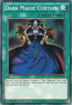 Dark Magic Curtain (YGLD-ENB18) - King of Games: Yugi's Legendary Decks Unlimited King of Games: Yugi's Legendary Decks Yugioh Single Squirtle Squad Card Shop.