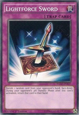 Lightforce Sword (YGLD-ENB37) - King of Games: Yugi's Legendary Decks Unlimited King of Games: Yugi's Legendary Decks Yugioh Single Squirtle Squad Card Shop.