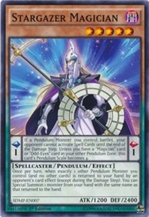 Stargazer Magician (SDMP-EN007) - Structure Deck: Master of Pendulum 1st Edition Structure Deck: Master of Pendulum Yugioh Single Squirtle Squad Card Shop.