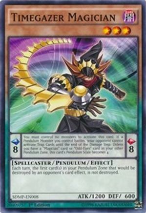 Timegazer Magician (SDMP-EN008) - Structure Deck: Master of Pendulum 1st Edition Structure Deck: Master of Pendulum Yugioh Single Squirtle Squad Card Shop.