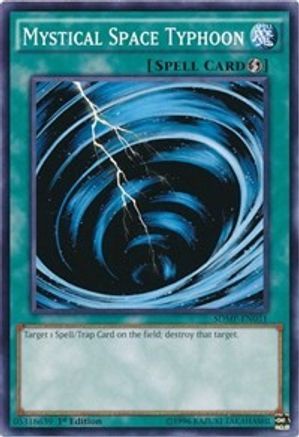 Mystical Space Typhoon (SDMP-EN031) - Structure Deck: Master of Pendulum 1st Edition Structure Deck: Master of Pendulum Yugioh Single Squirtle Squad Card Shop.