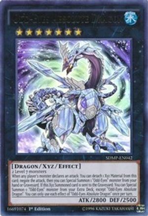 Odd-Eyes Absolute Dragon (SDMP-EN042) - Structure Deck: Master of Pendulum 1st Edition Structure Deck: Master of Pendulum Yugioh Single Squirtle Squad Card Shop.