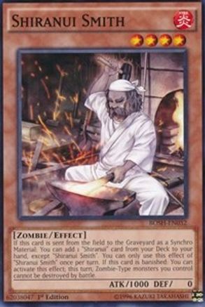Shiranui Smith (BOSH-EN032) - Breakers of Shadow Unlimited Breakers of Shadow Yugioh Single Squirtle Squad Card Shop.