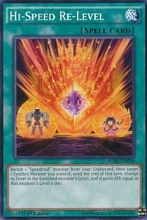 Hi-Speed Re-Level (BOSH-EN058) - Breakers of Shadow Unlimited Breakers of Shadow Yugioh Single Squirtle Squad Card Shop.