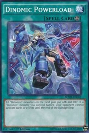Dinomic Powerload (BOSH-EN062) - Breakers of Shadow 1st Edition Breakers of Shadow Yugioh Single Squirtle Squad Card Shop.