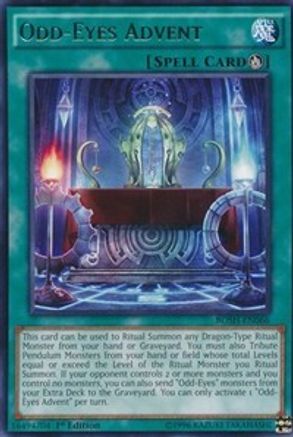 Odd-Eyes Advent (BOSH-EN066) - Breakers of Shadow Unlimited Breakers of Shadow Yugioh Single Squirtle Squad Card Shop.