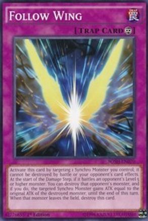 Follow Wing (BOSH-EN070) - Breakers of Shadow Unlimited Breakers of Shadow Yugioh Single Squirtle Squad Card Shop.
