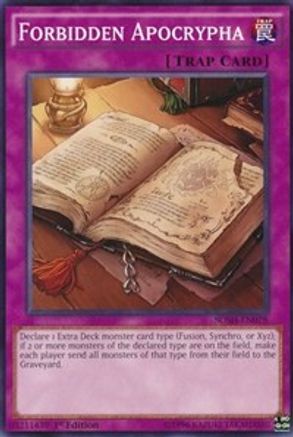 Forbidden Apocrypha (BOSH-EN078) - Breakers of Shadow 1st Edition Breakers of Shadow Yugioh Single Squirtle Squad Card Shop.