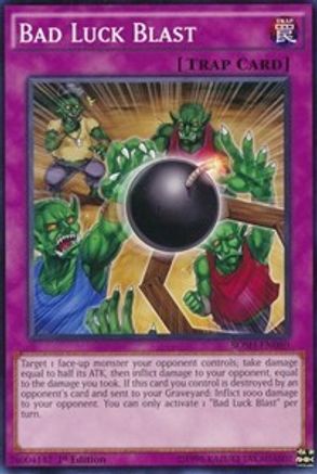 Bad Luck Blast (BOSH-EN080) - Breakers of Shadow Unlimited Breakers of Shadow Yugioh Single Squirtle Squad Card Shop.
