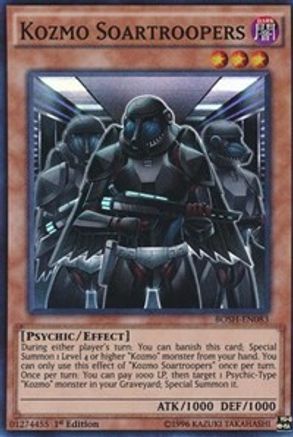Kozmo Soartroopers (BOSH-EN083) - Breakers of Shadow 1st Edition Breakers of Shadow Yugioh Single Squirtle Squad Card Shop.