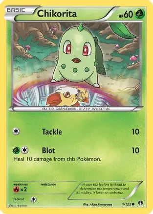 Chikorita 001 XY BREAKpoint - Common