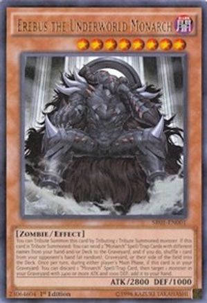 Erebus the Underworld Monarch (SR01-EN001) - Structure Deck: Emperor of Darkness 1st Edition Structure Deck: Emperor of Darkness Yugioh Single Squirtle Squad Card Shop.