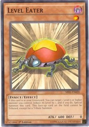 Level Eater (SR01-EN020) - Structure Deck: Emperor of Darkness Unlimited Structure Deck: Emperor of Darkness Yugioh Single Squirtle Squad Card Shop.