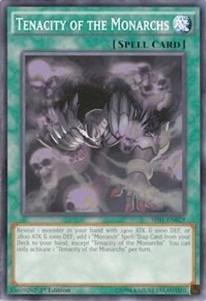 Tenacity of the Monarchs (SR01-EN029) - Structure Deck: Emperor of Darkness Unlimited Structure Deck: Emperor of Darkness Yugioh Single Squirtle Squad Card Shop.
