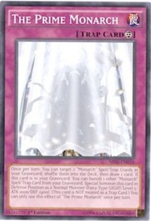 The Prime Monarch (SR01-EN034) - Structure Deck: Emperor of Darkness Unlimited Structure Deck: Emperor of Darkness Yugioh Single Squirtle Squad Card Shop.