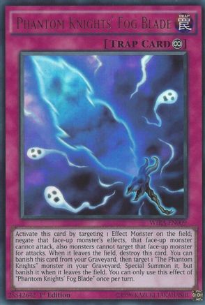 Phantom Knights' Fog Blade (WIRA-EN009) - Wing Raiders 1st Edition Wing Raiders Yugioh Single Squirtle Squad Card Shop.