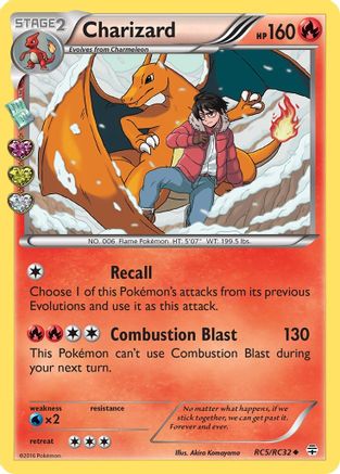 Charizard RC5/RC32 – Generations Radiant Collection – English