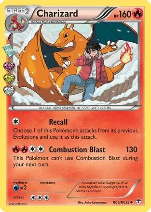XY - Generations Radiant Collection - Charizard RC5/RC32