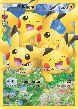 XY - Generations Radiant Collection - Pikachu RC29/RC32