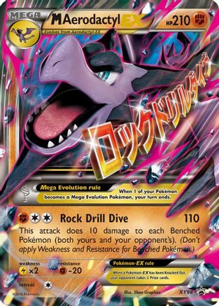 M Aerodactyl EX XY98 - Holofoil XY Promos - Promo XY Promos Pokemon Single Squirtle Squad Card Shop.