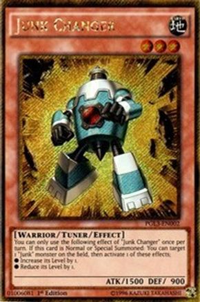 Junk Changer (PGL3-EN002) - Premium Gold: Infinite Gold 1st Edition Premium Gold: Infinite Gold Yugioh Single Squirtle Squad Card Shop.