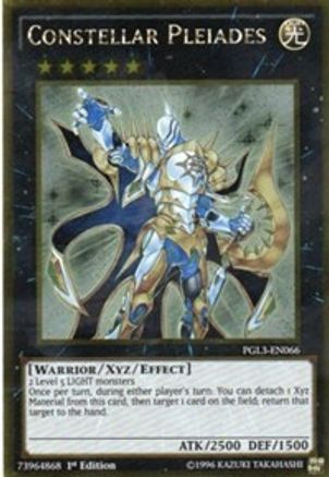 Constellar Pleiades (PGL3-EN066) - Premium Gold: Infinite Gold 1st Edition Premium Gold: Infinite Gold Yugioh Single Squirtle Squad Card Shop.